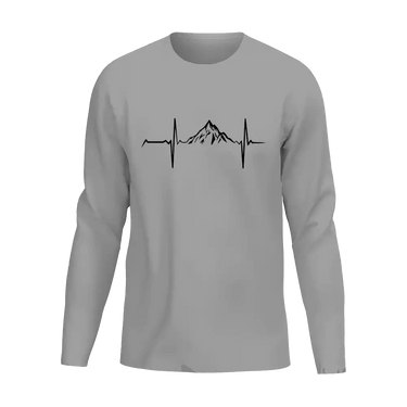 Heartbeat V1 Men Long Sleeve Shirt